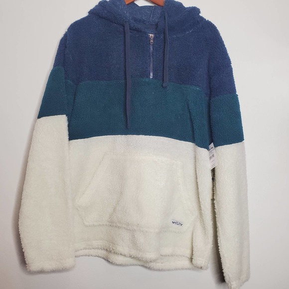 black sherpa sweater